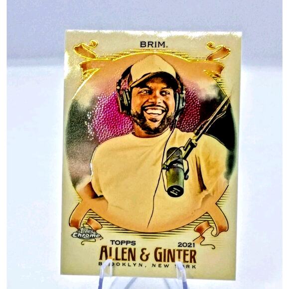 2021 Topps Chrome Allen And Ginter Stello Brim #267 - Picture 2 of 5